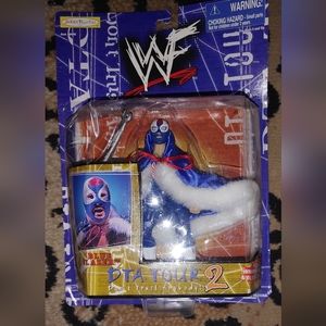 1999 Jakks Pacific WWF Carded Action Figure - Blue Blazer (DTA Tour 2)